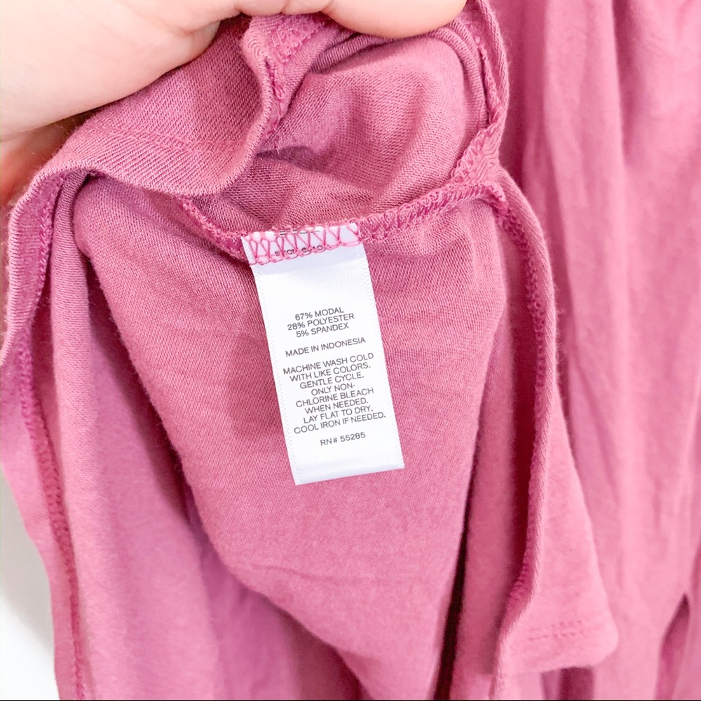 Express Mauve Strappy Back Tank Top - Picture 5 of 5